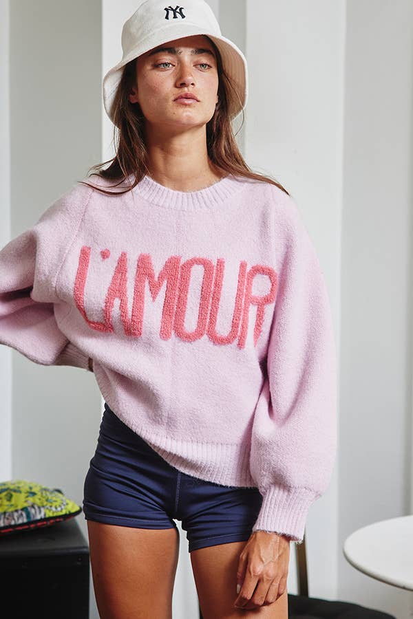 L’Amour Statement Sweater