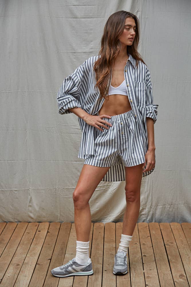 Striped Boxer Shorts