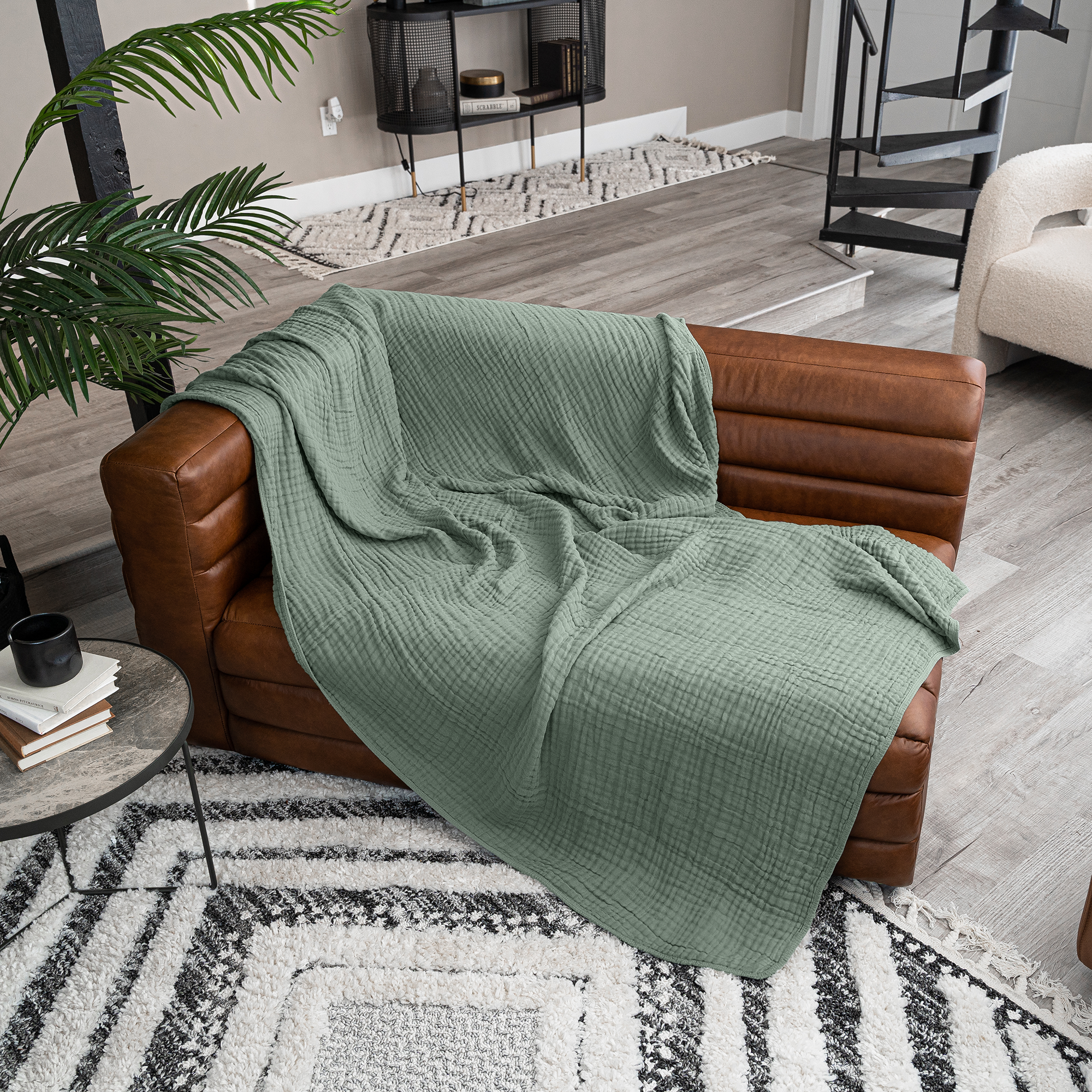 Cozy Muslin Cotton Blanket