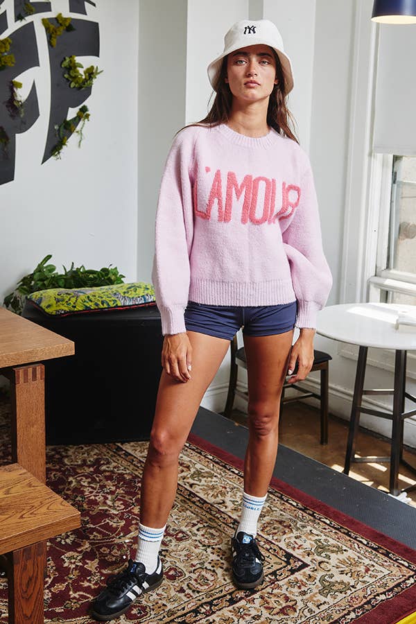 L’Amour Statement Sweater