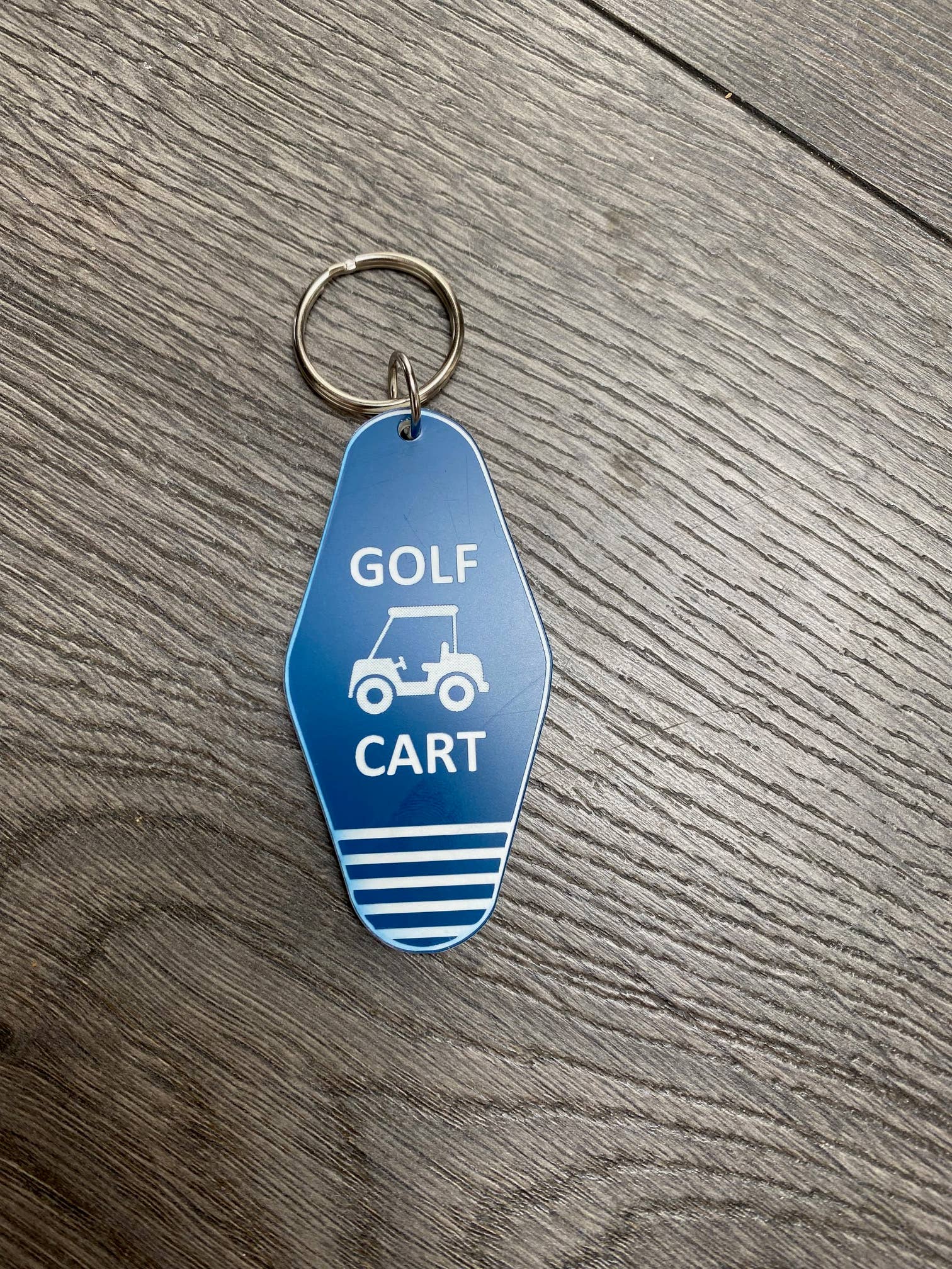 Golf Cart Hotel Keychain