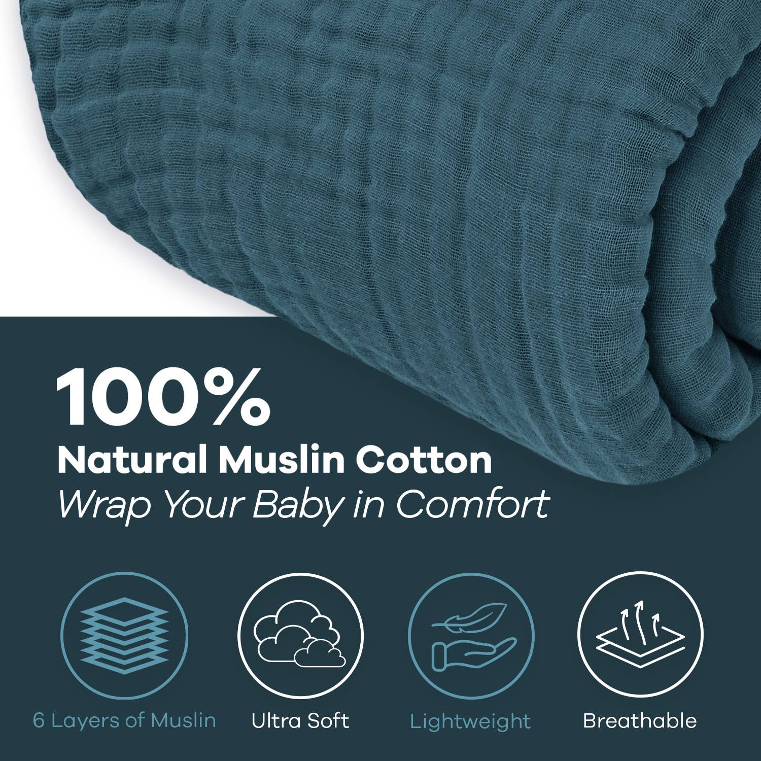 Cozy Muslin Cotton Blanket