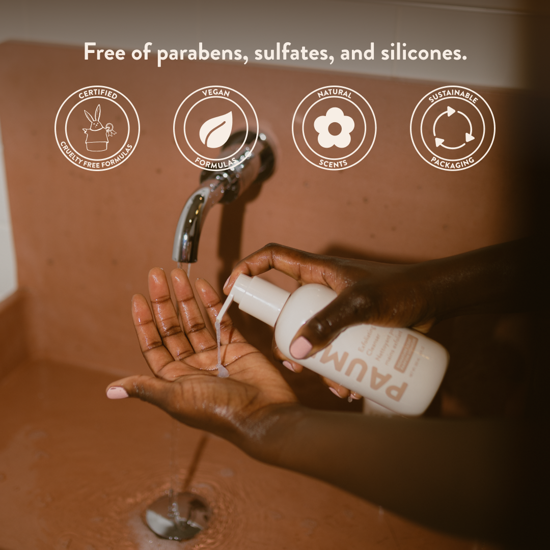 Plant-Based Exfoliating Hand Soap Bottle 10 oz - PAUME