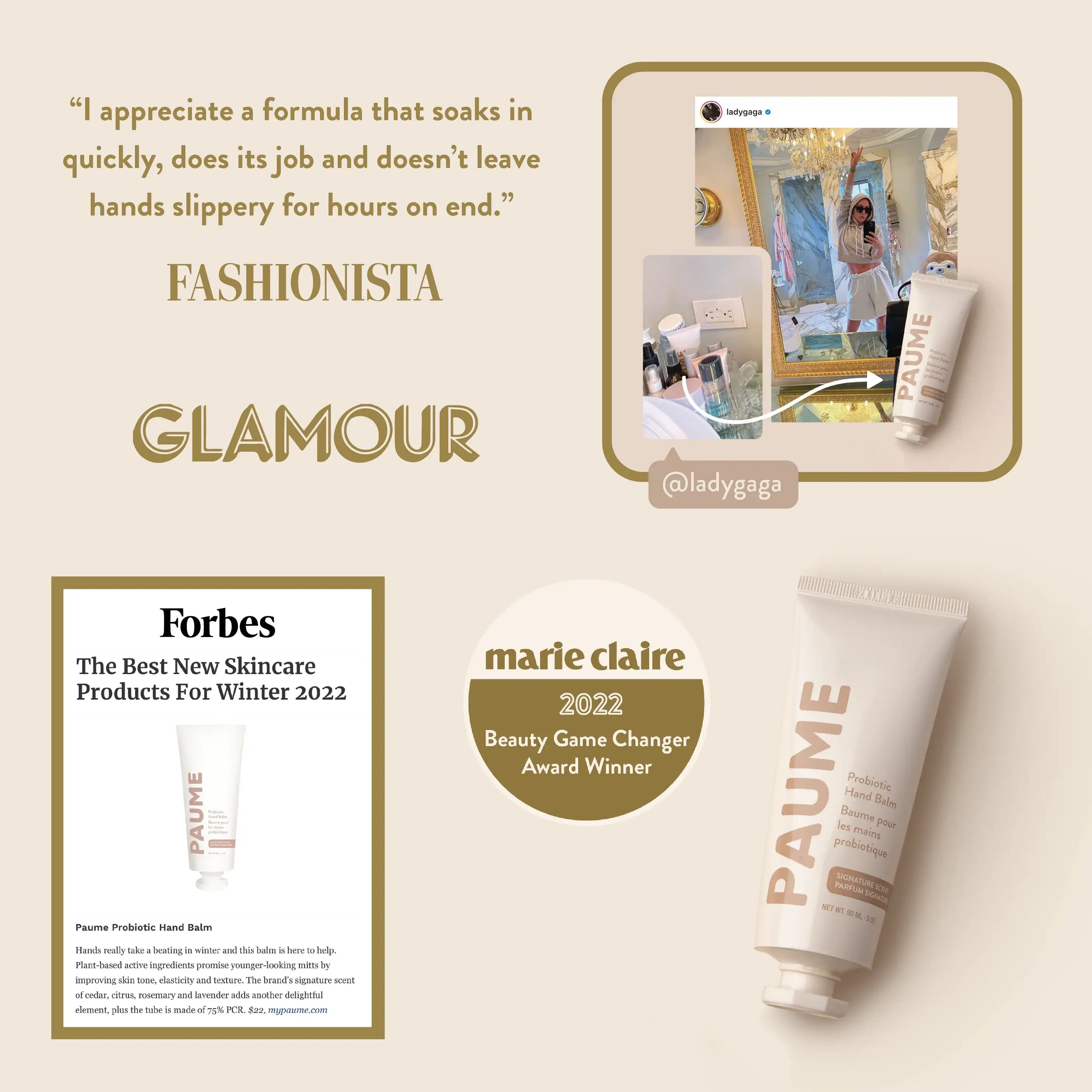 Anti-Aging Probiotic Hand Balm: 2oz - PAUME