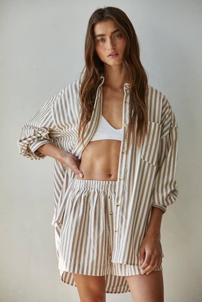 Striped Boxer Shorts