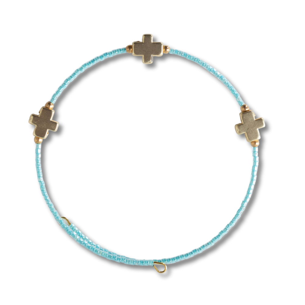 Product Pack - Faithful Bangle - 20 Bangles: Sky Blue