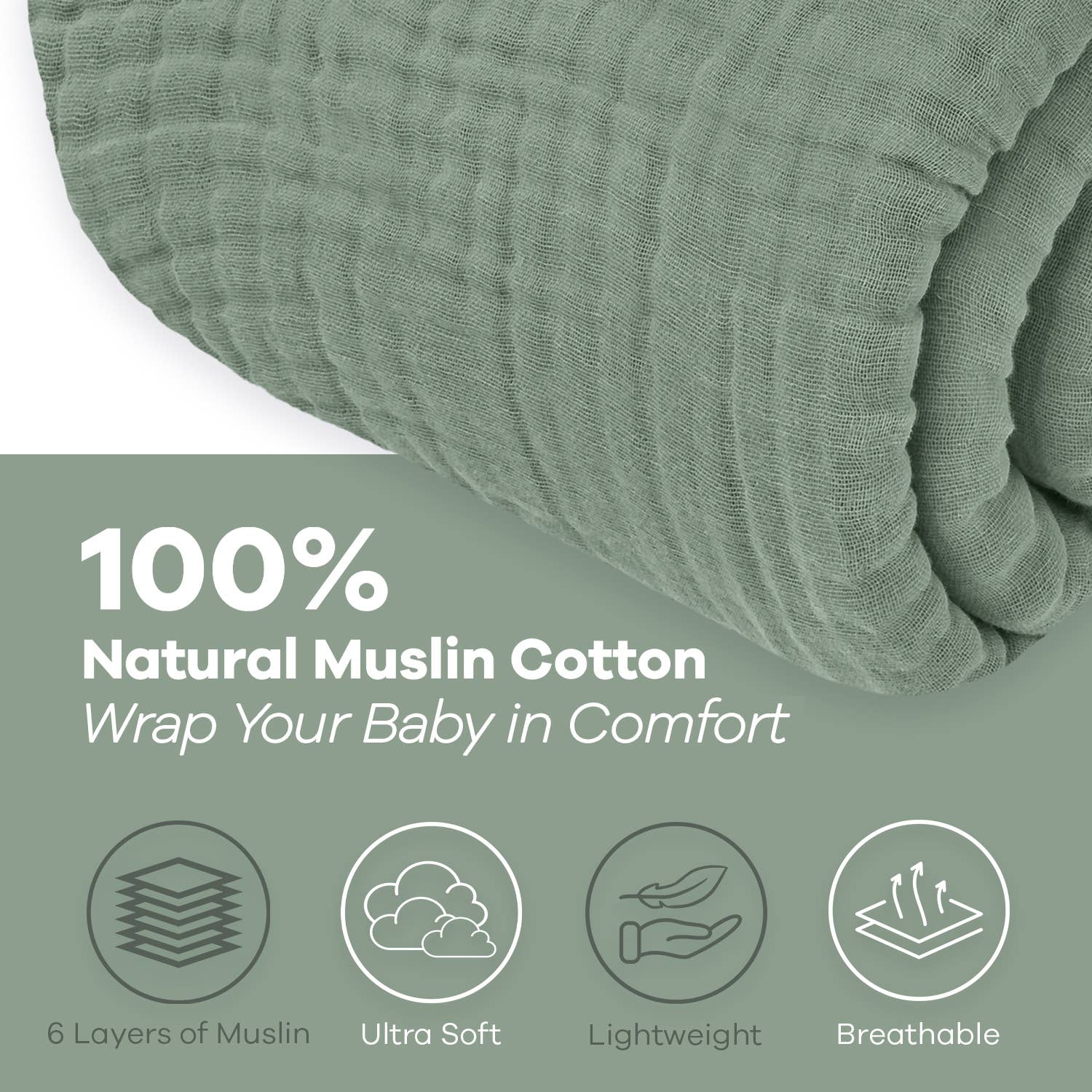 Cozy Muslin Cotton Blanket