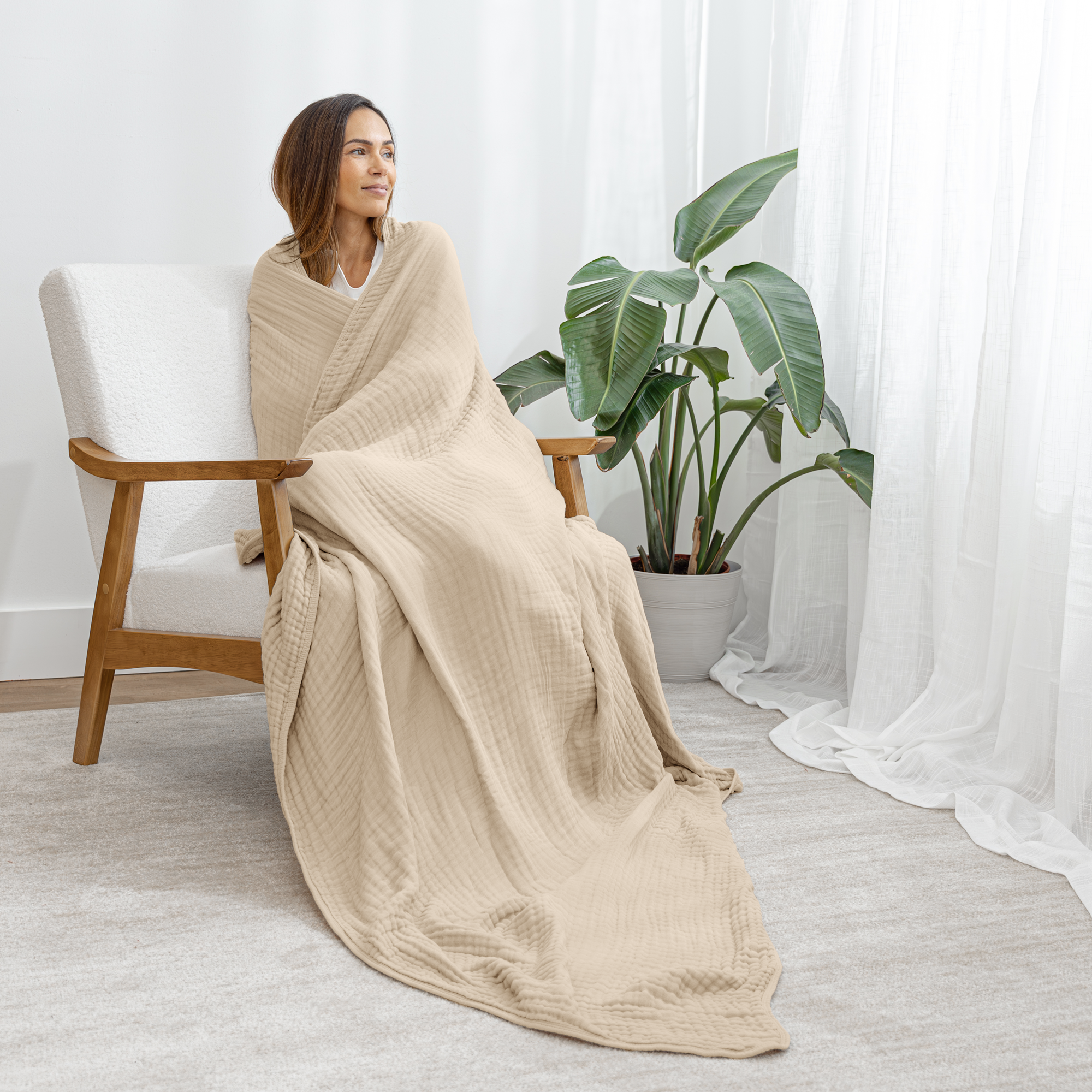 Cozy Muslin Cotton Blanket